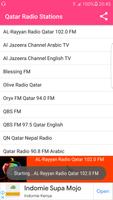محطات إذاعة قطر الملصق
