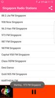 Singapore Radio Stations Affiche