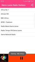 Sierra Leone Radio Stations Affiche