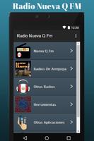 Radio Nueva Q Fm plakat