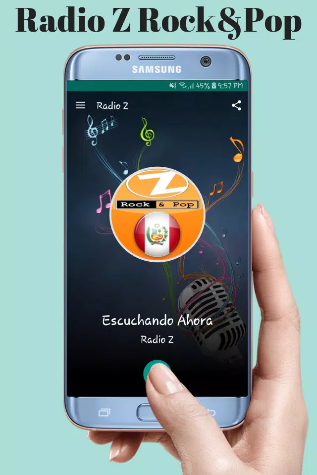 Descarga de APK de Radio Z Rock & Pop Peru En Vivo y Sin Cortes para Android