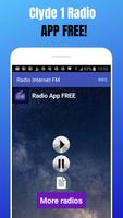 Clyde 1 Radio FM App UK Free Online Affiche