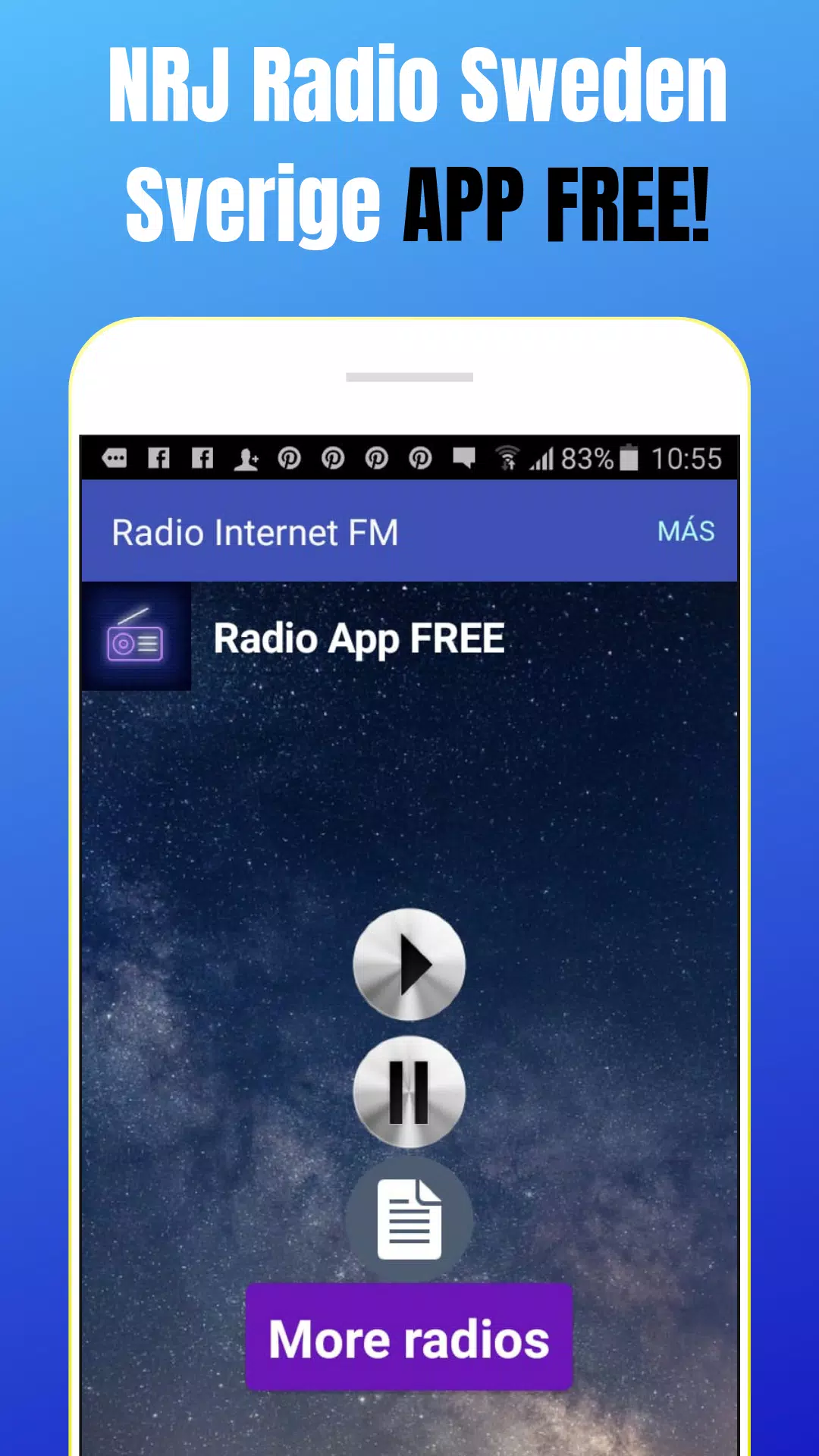 NRJ Radio Sweden Sweden App Online FM SE Free APK for Android Download