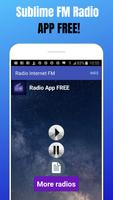 Sublime FM Radio App Jazzy Sounds Online NL Gratis Affiche