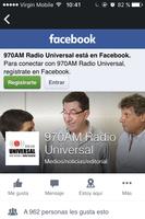 2 Schermata Radio Universal