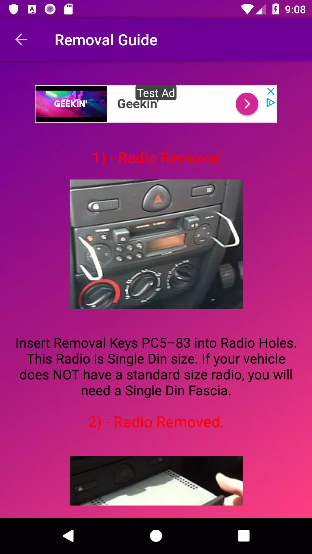 Descarga de APK de Renault Radio Code Calculator para Android