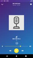 Uk BBC WM Radio tuner plakat