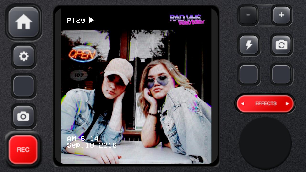 Rad Vhs Glitch Camcorder Vhs Vintage Photo Editor For Android Apk Download