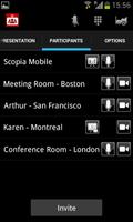 Avaya Scopia Mobile capture d'écran 3