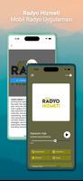 Radyo Hizmeti Mobil Uygulama Affiche