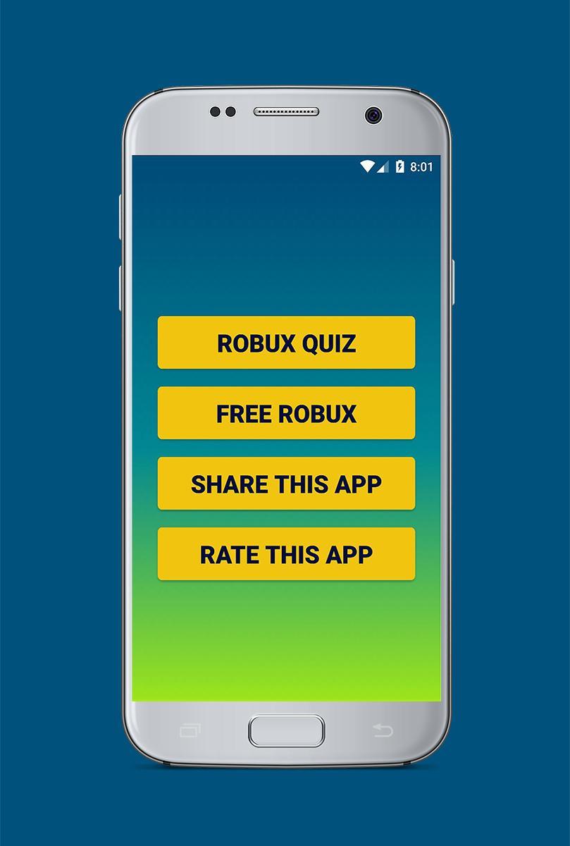 Free Robux Quiz For Android Apk Download - quiz winner robux for roblox on the app store