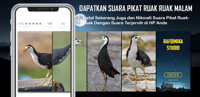 Suara Pikat Ruak Ruak Malam Affiche