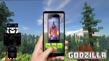 Mod Big Godzilla pour Minecraft capture d'écran 2