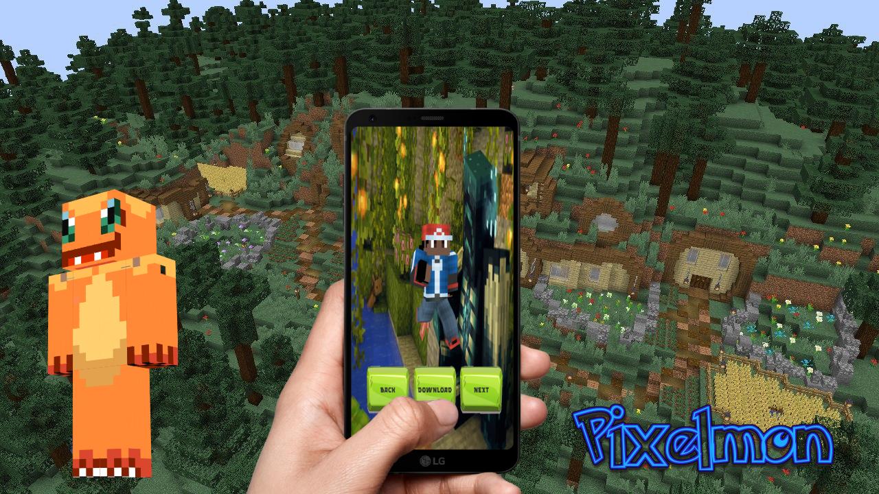 Android 用の モッド ピクセルモン マインクラフトスキン Apk をダウンロード