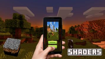 Mod Shader Addon réaliste Minecraft Affiche