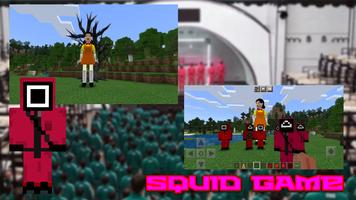 Mod Squid Addon Skins Minecraft PE Affiche