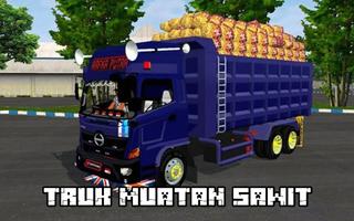 Mod Truck Hino Muatan Sawit capture d'écran 1