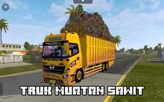 Mod Truck Hino Muatan Sawit capture d'écran 2