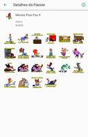Memes Pica-Pau Stickers WAStickerApps تصوير الشاشة 1