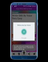 Write SMS by Voice captura de pantalla 1