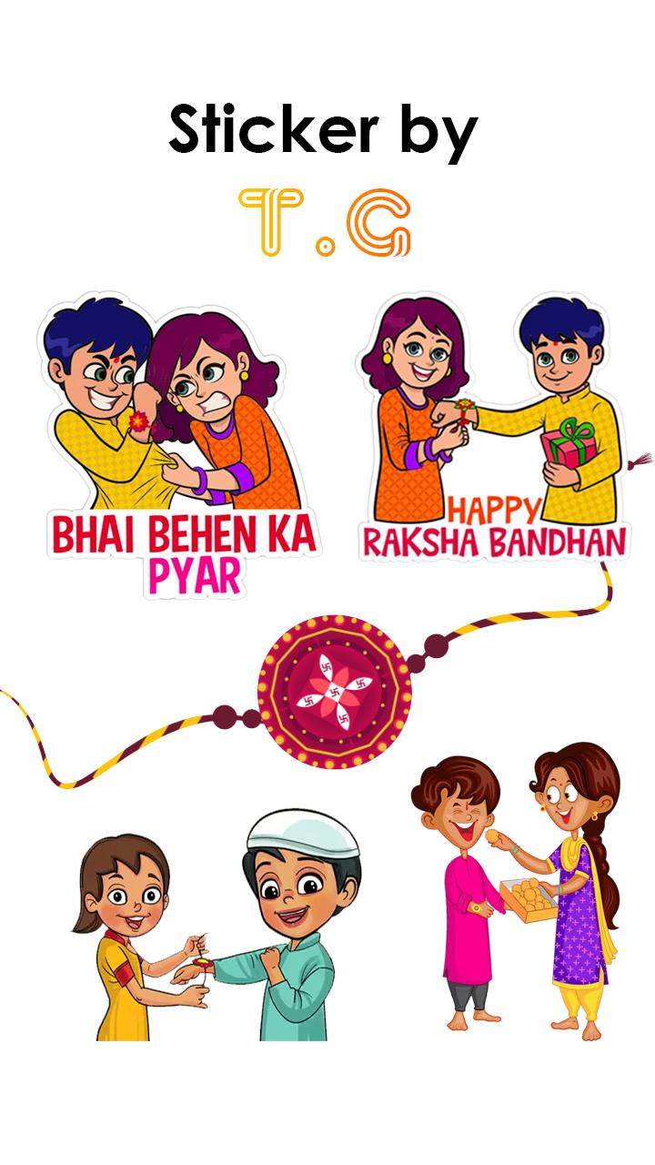 Raksha Bandhan Stickers APK voor Android Download Raksha Bandhan Stickers APK voor Android Download