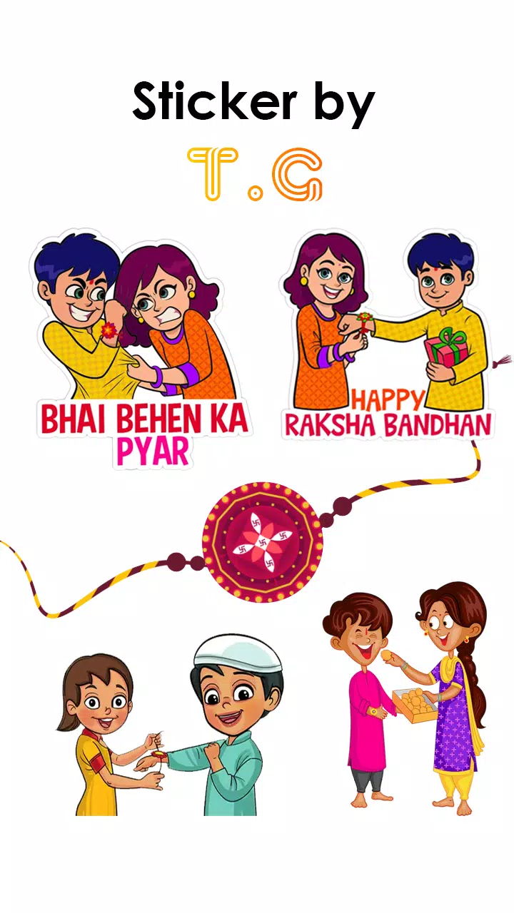 Raksha Bandhan Stickers APK for Android Download