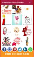 Raksha Bandhan Gif Stickers স্ক্রিনশট 1