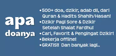 Apa Doanya: Doa & Dzikir