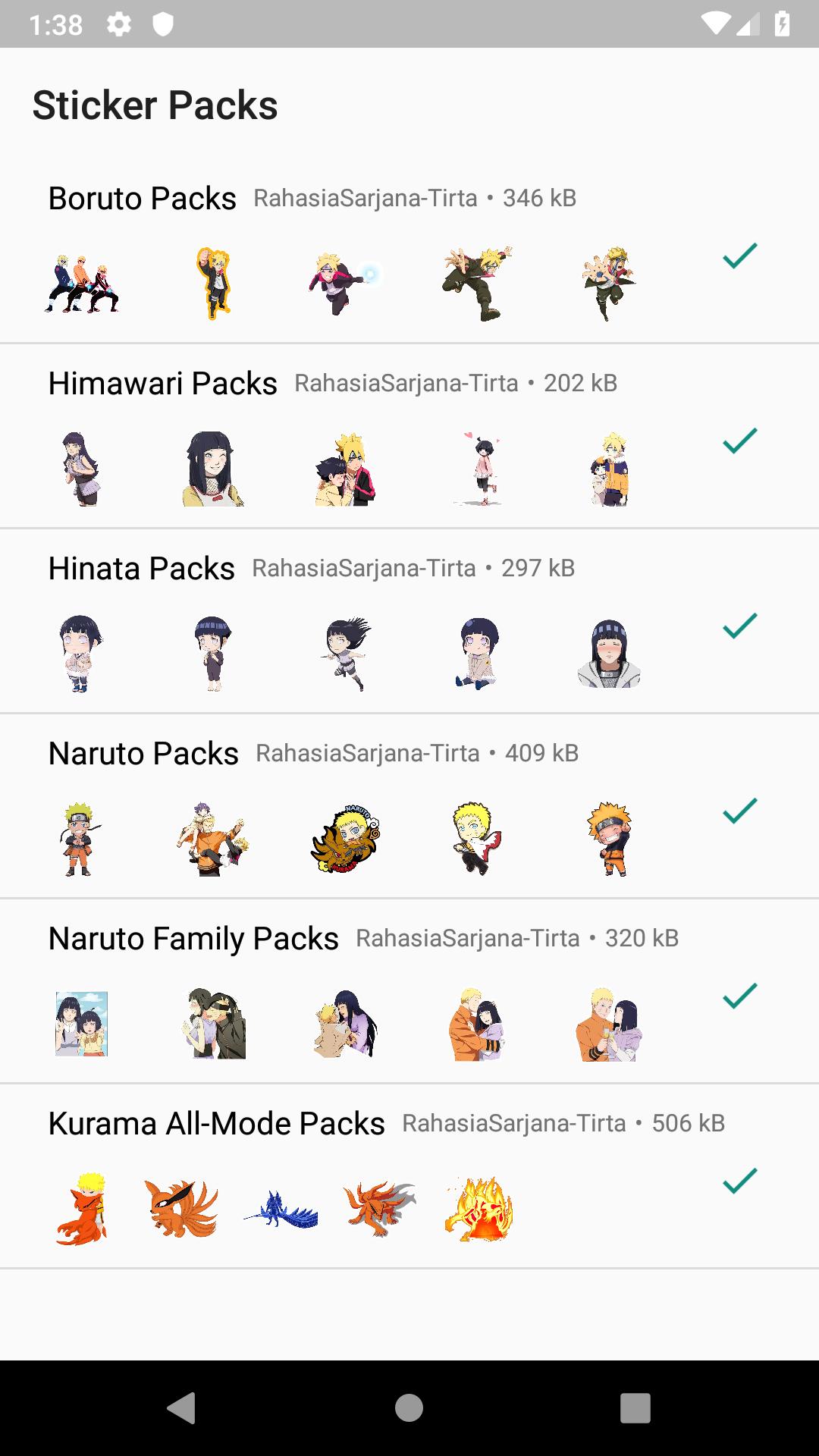 Boruto Naruto Sticker Packs For Whatsapp For Android Apk Download