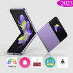 Galaxy Z Flip 4 Theme App