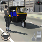 Rickshaw 3D Indian Game icône