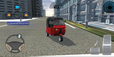 Rickshaw 3D Indian Game اسکرین شاٹ 1