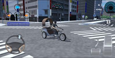 Rickshaw 3D Indian Game اسکرین شاٹ 3