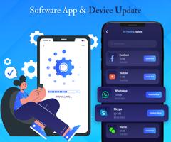 Software App & Device Update Cartaz