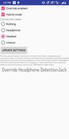 Override HeadphoneJack Detection - Xposed Affiche