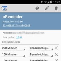 oReminder - Autofinder اسکرین شاٹ 3