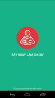 Bảy ngày làm gia sư الملصق