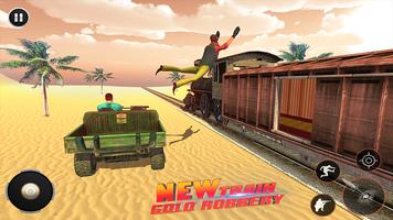 Grand Gold Robbery Game: Train captura de pantalla 2