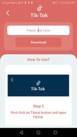 Video Downloader for TikTok - TikTok Lite capture d'écran 1