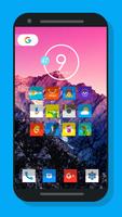 Nougat Square - Icon Pack syot layar 2