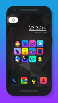 Screenshot 1 for Burm - Icon Pack