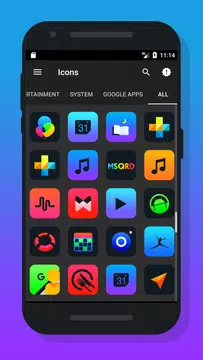 Screenshot 5 for Burm - Icon Pack