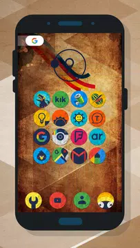 Screenshot 1 for Color Paper - Icon Pack