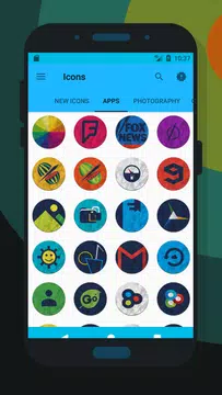 Screenshot 5 for Color Paper - Icon Pack
