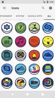 Doodle Button - Icon Pack スクリーンショット 1