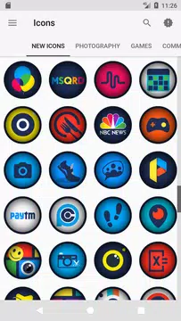 Screenshot 6 for Flat Dark - Icon Pack