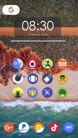 Pie 9 - Icon Pack 스크린샷 2