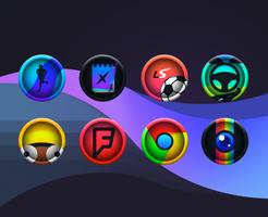 برنامه‌نما Ravic - Icon Pack عکس از صفحه