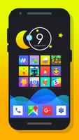 Rocsy Square - Icon Pack โปสเตอร์