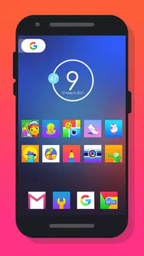 Screenshot 5 for Rocsy Square - Icon Pack